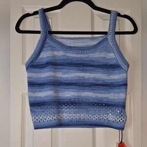 Women's M L Sweater Tank Top Streetwear Trendy